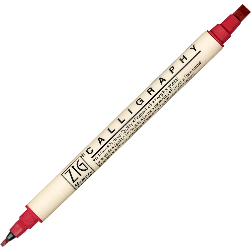 Caneta Caligrafia Artística Zig Kuretake 024 Rose